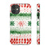 Watercolor Christmas Knitting - Impact Resistant Phone Case iPhone 11 Matte